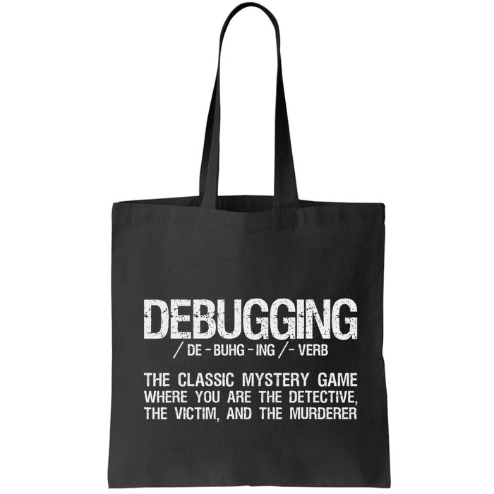 Programmer Coder Developer Programming Software Engineer Tote Bag