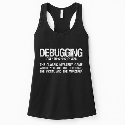 Programmer Coder Developer Programming Software Engineer Women's Racerback Tank