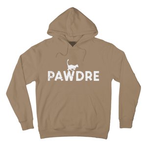 Pawdre Cat Dad Cute Fur Papa Fathers Day Pet Paw Daddy Hoodie