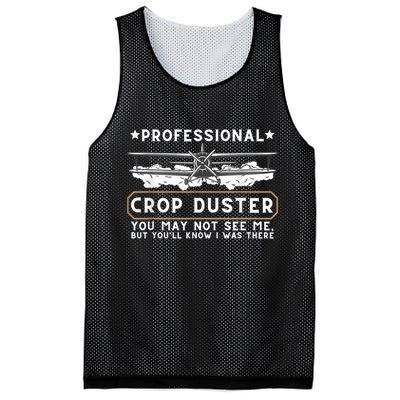 Professional Crop Duster Adult Humor Sarcastic Farting Joke Mesh Reversible Basketball Jersey Tank