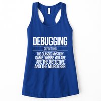 Programmer Coder Developer Programming Software Engineer Gift Women's Racerback Tank