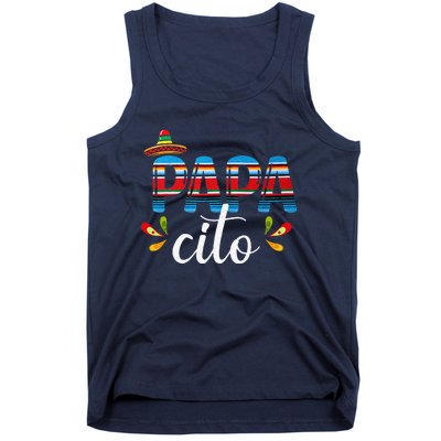 Papacito Cinco De Mayo Proud Mexican Father Best Dad Ever Tank Top