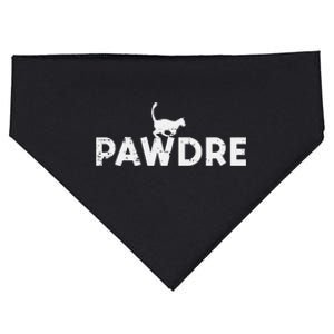 Pawdre Cat Dad Cute Fur Papa Fathers Day Pet Paw Daddy USA-Made Doggie Bandana