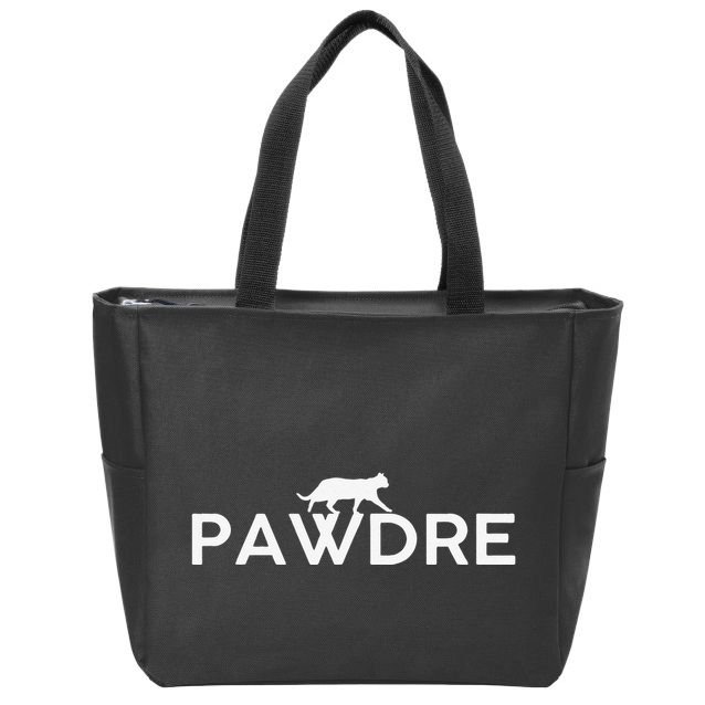 Pawdre Cat Dad Father S Day Lover Zip Tote Bag