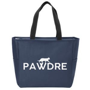 Pawdre Cat Dad Father S Day Lover Zip Tote Bag