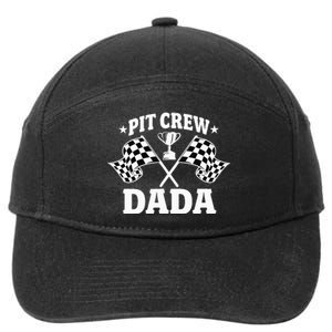 Pit Crew Dada Race Car Birthday Party Racing 7-Panel Snapback Hat