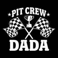 Pit Crew Dada Race Car Birthday Party Racing Wool Snapback Cap