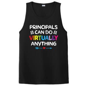 Principals Can Do Virtually Anything Funny Quote Home School Gift PosiCharge Competitor Tank