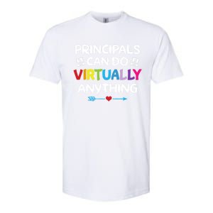 Principals Can Do Virtually Anything Funny Quote Home School Gift Softstyle CVC T-Shirt