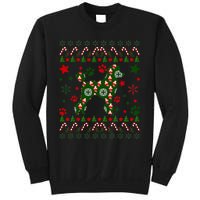 Poodle Christmas Dog Pattern Poodle Owner Sweatshirt