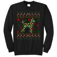 Poodle Christmas Dog Pattern Poodle Owner Tall Sweatshirt