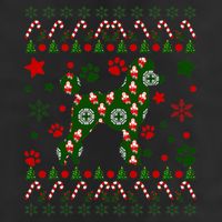 Poodle Christmas Dog Pattern Poodle Owner 25L Jumbo Tote