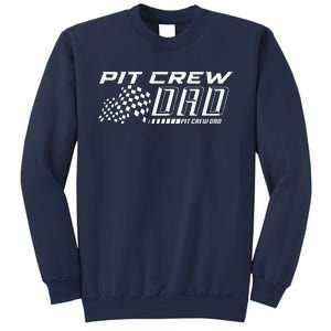 Pit Crew Dad Daddy Papa Fathers Day Birthday Boy Racing Car Sweatshirt