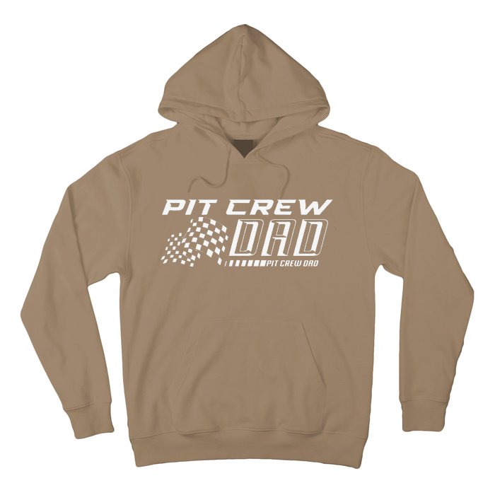 Pit Crew Dad Daddy Papa Fathers Day Birthday Boy Racing Car Hoodie