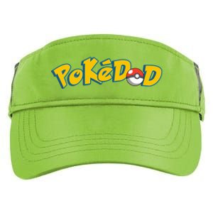 Pokedad Cute Dad Gift Adult Drive Performance Visor