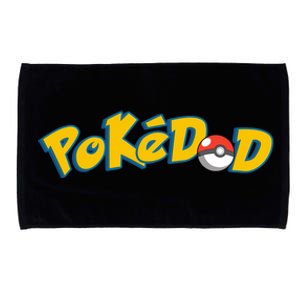 Pokedad Cute Dad Gift Microfiber Hand Towel