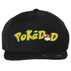 Pokedad Cute Dad Gift Wool Snapback Cap