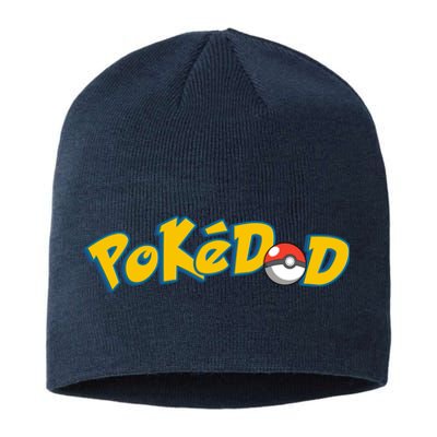 Pokedad Cute Dad Gift Sustainable Beanie