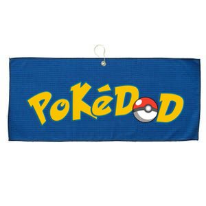 Pokedad Cute Dad Gift Large Microfiber Waffle Golf Towel