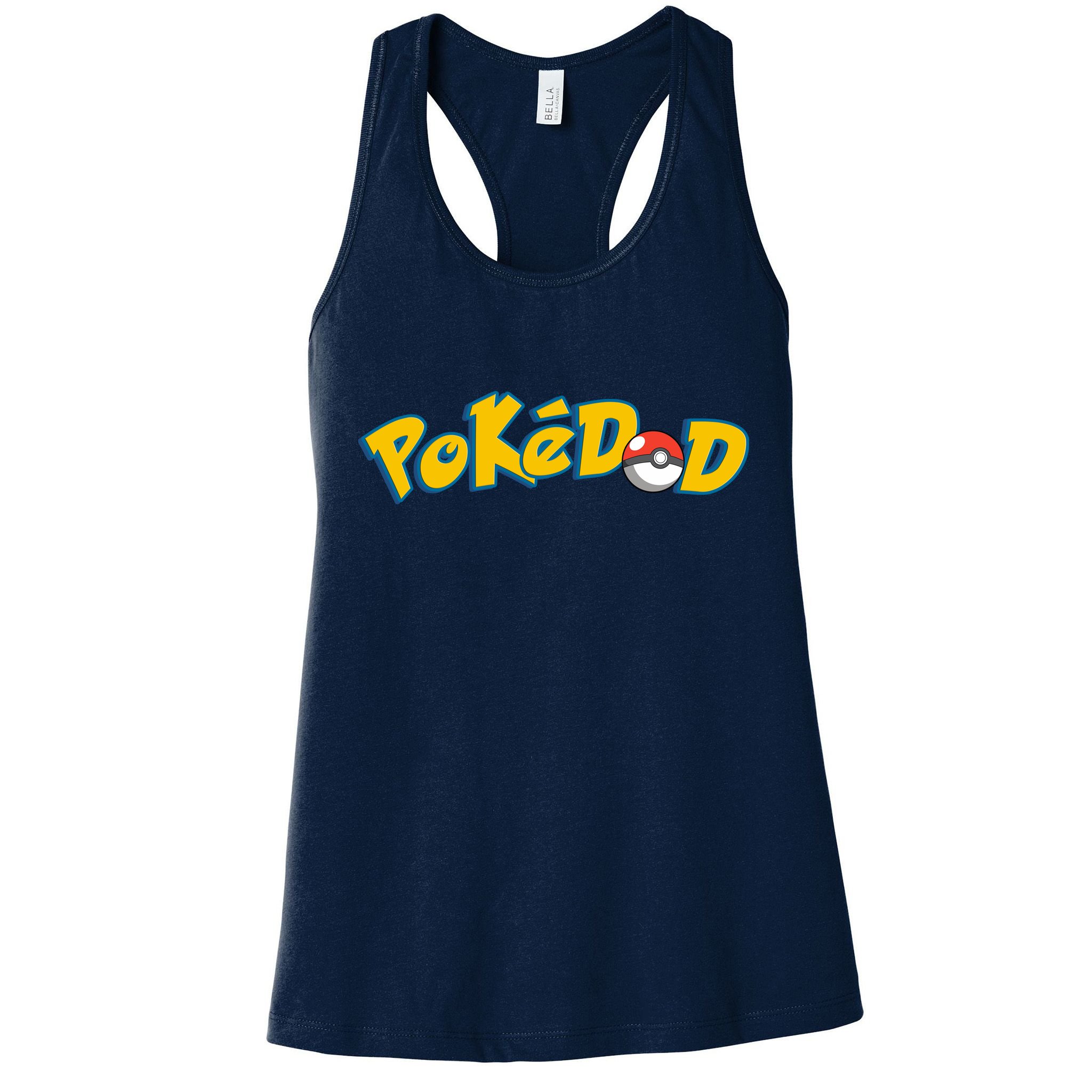 Pokedad Cute Dad Gift Womens Tank Top