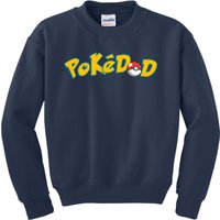 Pokedad Cute Dad Gift Kids Sweatshirt