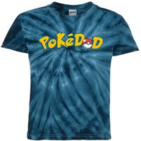 Pokedad Cute Dad Gift Kids Tie-Dye T-Shirt