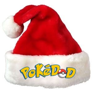 Pokedad Cute Dad Gift Premium Christmas Santa Hat