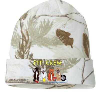 Pit Crew Dogs Funny For Women Kati Licensed 12" Camo Beanie