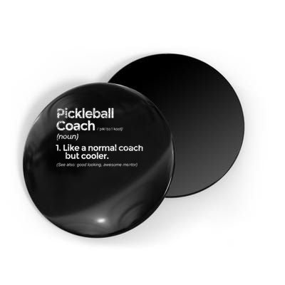 Pickleball Coach Definition Funny Gift Magnet