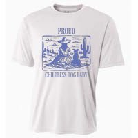 Proud Childless Dog Lady Cooling Performance Crew T-Shirt