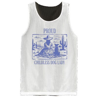 Proud Childless Dog Lady Mesh Reversible Basketball Jersey Tank