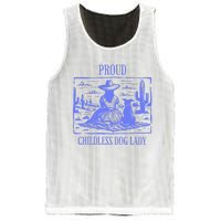 Proud Childless Dog Lady Mesh Reversible Basketball Jersey Tank