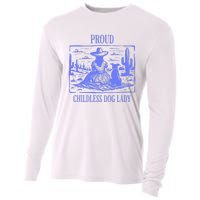 Proud Childless Dog Lady Cooling Performance Long Sleeve Crew