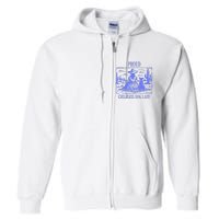 Proud Childless Dog Lady Full Zip Hoodie