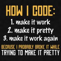 Programmer Coder Developer Programming Coding Ladies PosiCharge Tri-Blend Wicking Tank