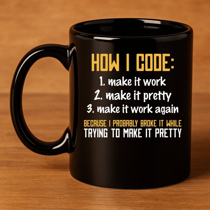 Programmer Coder Developer Programming Coding 11oz C Handle Ceramic Mug