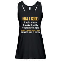 Programmer Coder Developer Programming Coding Ladies Essential Flowy Tank
