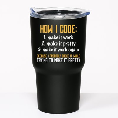 Programmer Coder Developer Programming Coding Tumbler