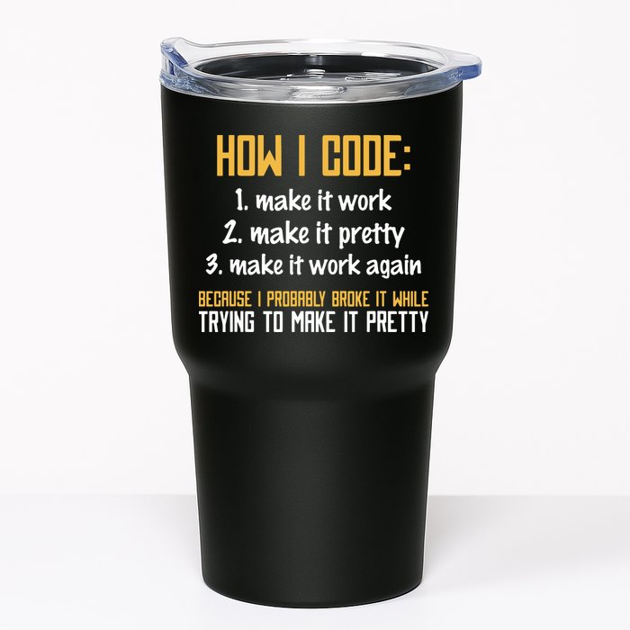 Programmer Coder Developer Programming Coding Tumbler
