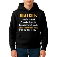 Programmer Coder Developer Programming Coding Kids Hoodie