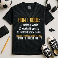 Programmer Coder Developer Programming Coding Kids Tie-Dye T-Shirt