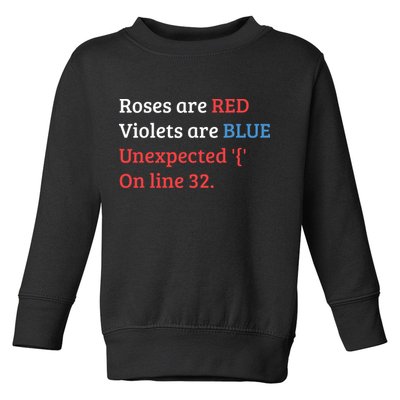Programmer Coder Developer Programming Software Engineer Toddler Sweatshirt