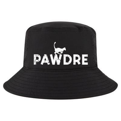 Pawdre Cat Dad Cute Fur Papa Fathers Day Pet Paw Daddy Cool Comfort Performance Bucket Hat