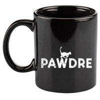 Pawdre Cat Dad Cute Fur Papa Fathers Day Pet Paw Daddy 11oz C Handle Ceramic Mug