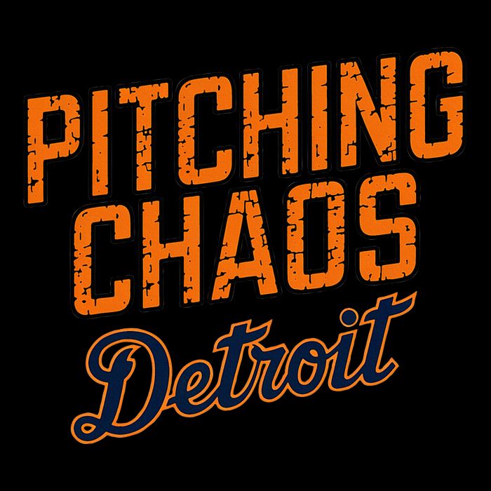 Pitching Chaos Detroit Cooling Performance Crew T-Shirt
