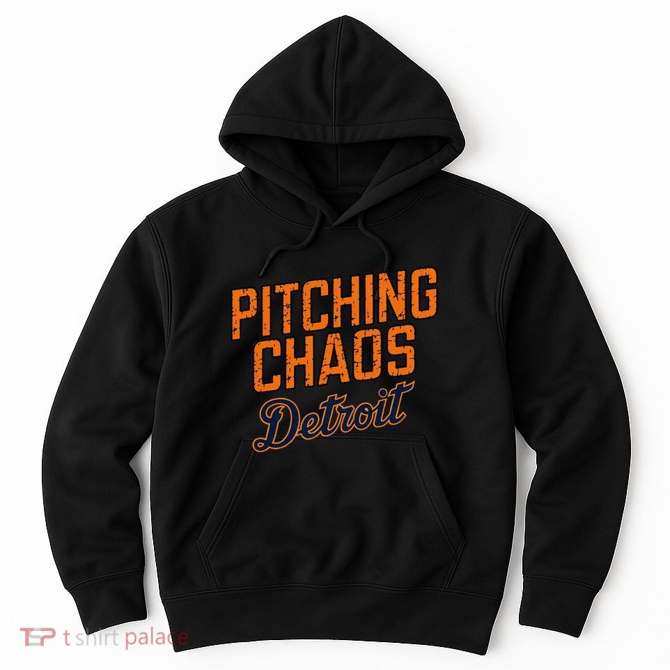 Pitching Chaos Detroit Hoodie