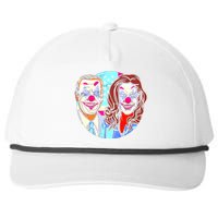 Political Clowns Design Snapback Five-Panel Rope Hat