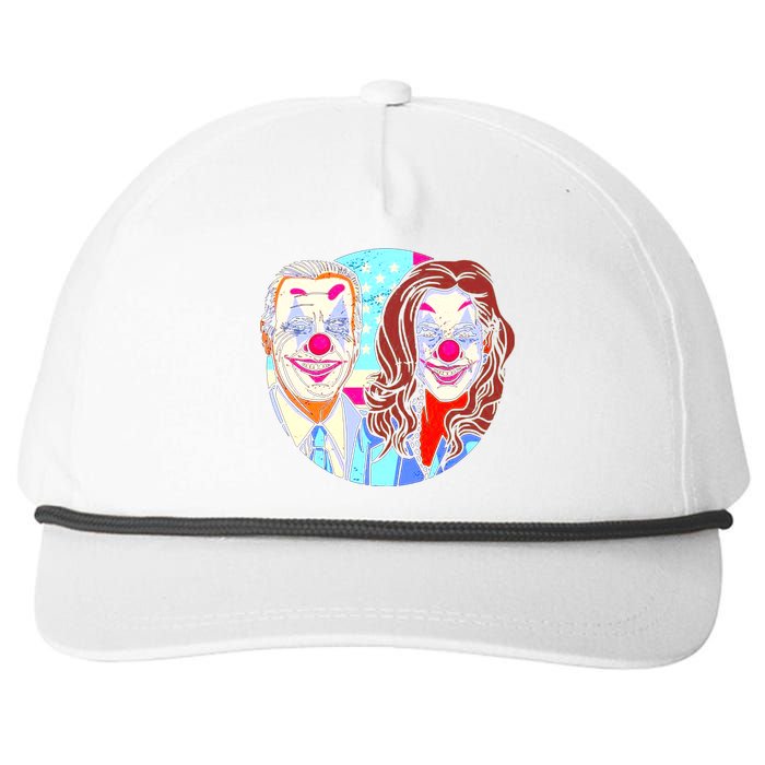 Political Clowns Design Snapback Five-Panel Rope Hat