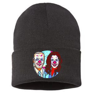 Political Clowns Design Sustainable Knit Beanie