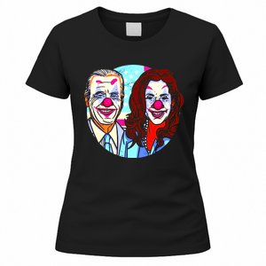 Political Clowns Design Women's T-Shirt